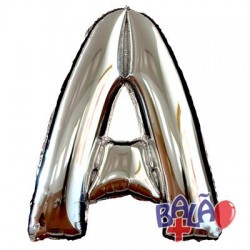 Spelling Balloon Letra plateada de 40''