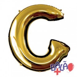 Spelling Balloon Letra de 40'' Dourado