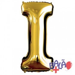 Spelling Balloon Letra de 40'' Dourado