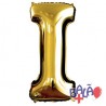 Spelling Balloon Letra de 40'' Dourado