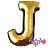 Spelling Balloon Letra de 40'' Dourado