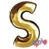Spelling Balloon Letra de 40'' Dourado