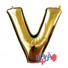 Spelling Balloon Letra de 40'' Dourado