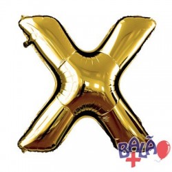 Spelling Balloon Letra de 40'' Dourado