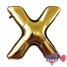 Spelling Balloon Letra de 40'' Dourado