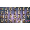 Spelling Balloon Letra de 40'' Dourado