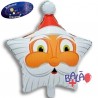 Balloon Star Santa Claus 45cm