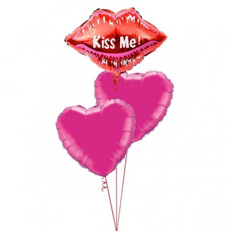 Kiss Me Balloon Bouquet