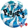 Balão Foil de 18'' Parabéns Chupa-Chupa azul