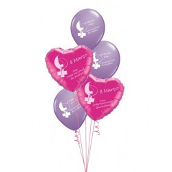 Balão dia da mulher 8 de Março