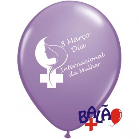 Balão dia da mulher 8 de Março