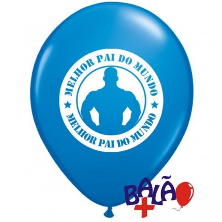 30cm Melhor Pai do Mundo balloon