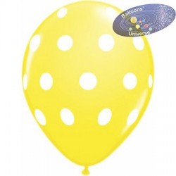 Globo de 30cm con lunares.