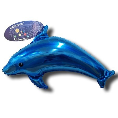 Balão Foil Golfinho Azul