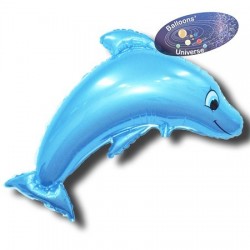 Globo Delfín Azul 100cm