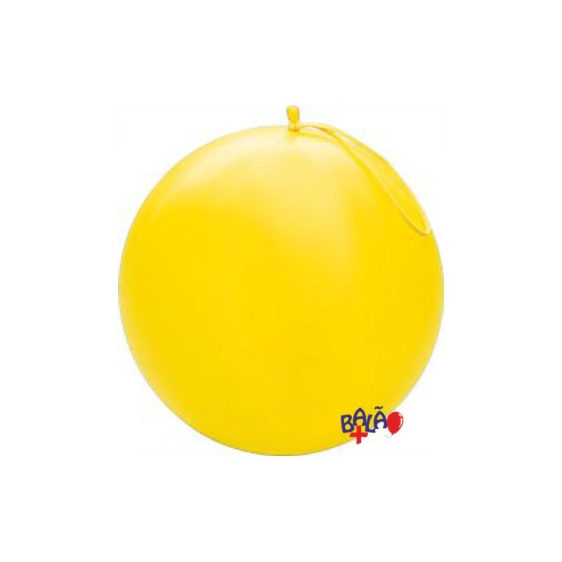 41cm Yellow Punch-Ball Balloon