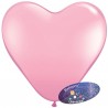 Globo corazón 13cm Rosa