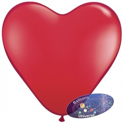 Heart balloon 13cm Red