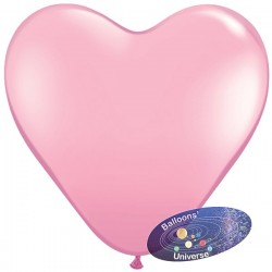 30cm Pink Heart Balloon