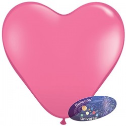 30cm Fuchsia Heart Balloon