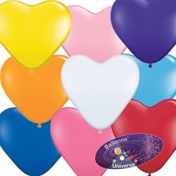 Balão coração de 30cm Sortido