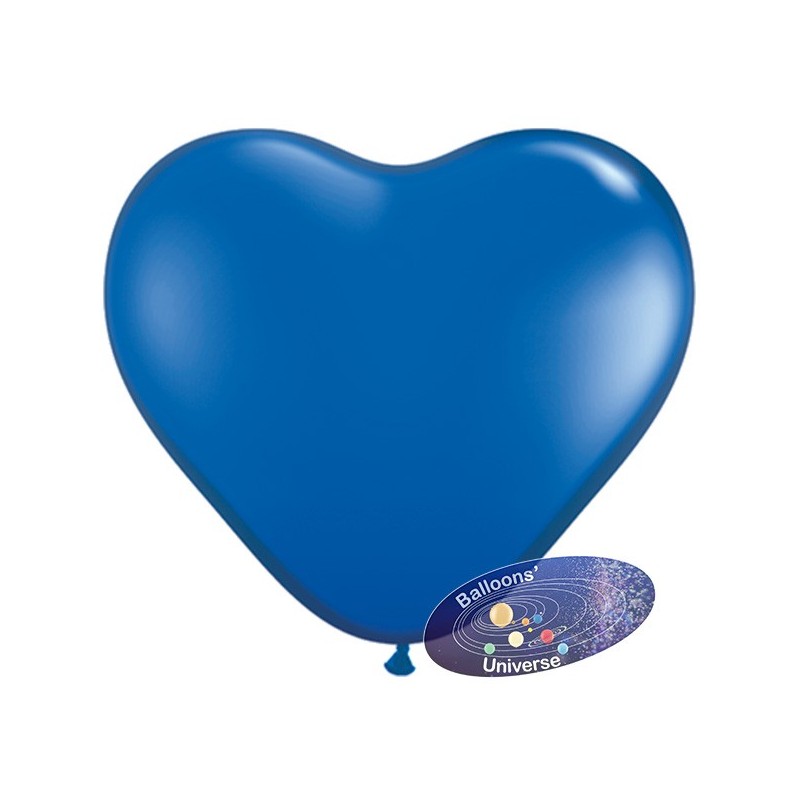 43cm Blue Heart Balloon