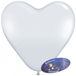 43cm Transparent Heart Balloon