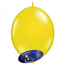 Balão LINK de 15cm Amarelo Torrado