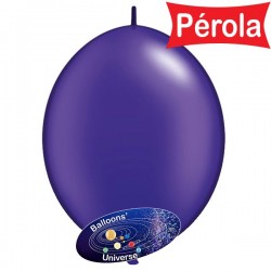 Balão LINK de 15cm Púrpura Pérola