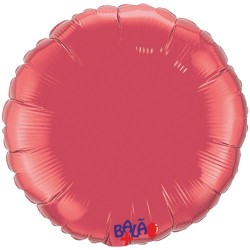 Balão Redondo de 23cm Vermelho