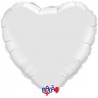 Balão Coração de 90cm Branco