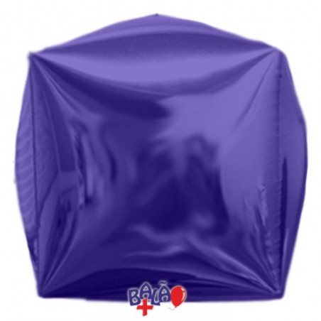 40cm Blue Cube Balloon