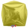 Balão Cubo de 40cm Dourado