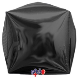 40cm Black Cube Balloon