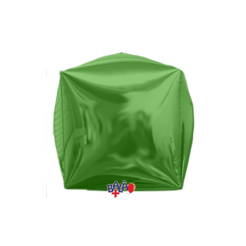 40cm Green Cube Balloon