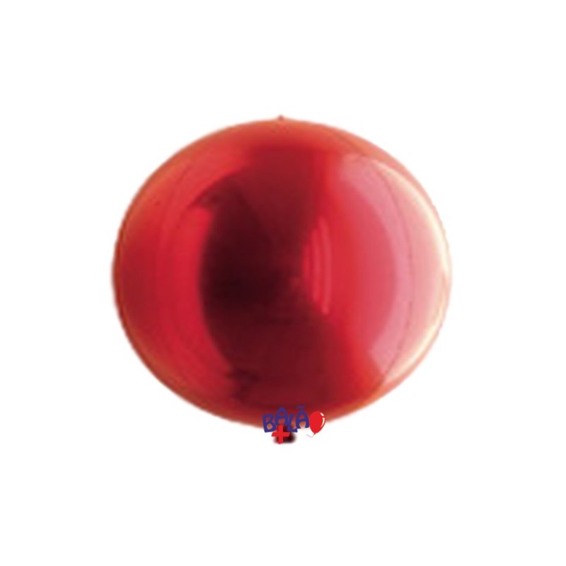 18cm Red Mirror Balloon