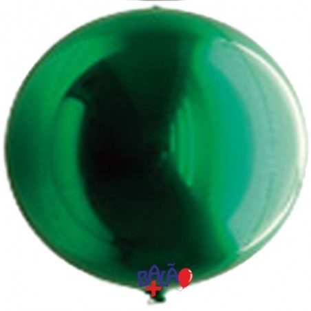 25cm Green Mirror Balloon