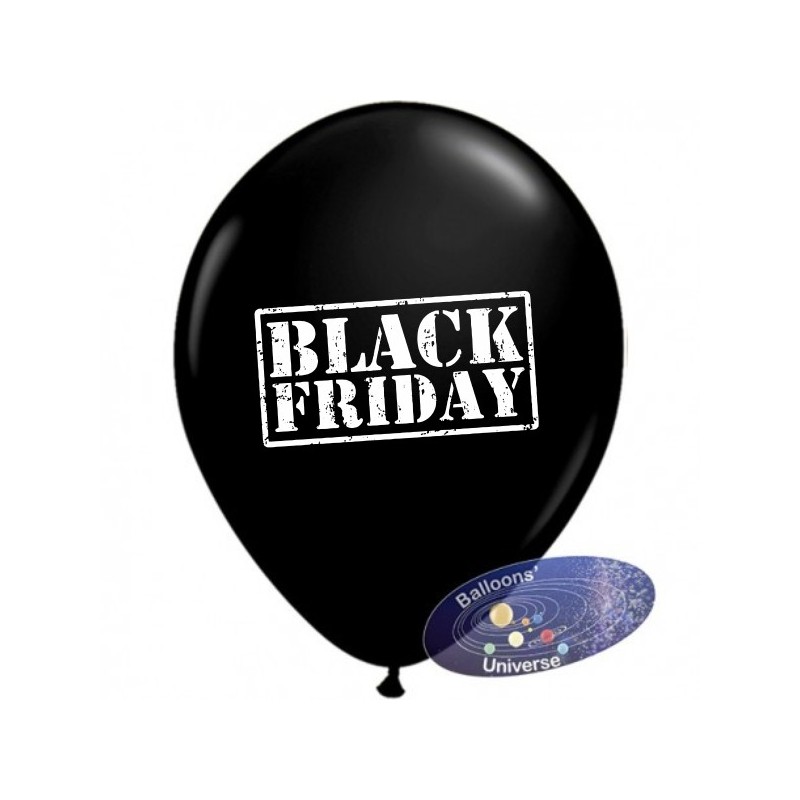 30cm "Black Friday" balloon