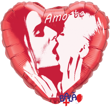 45cm Heart Balloon I Love You S&S