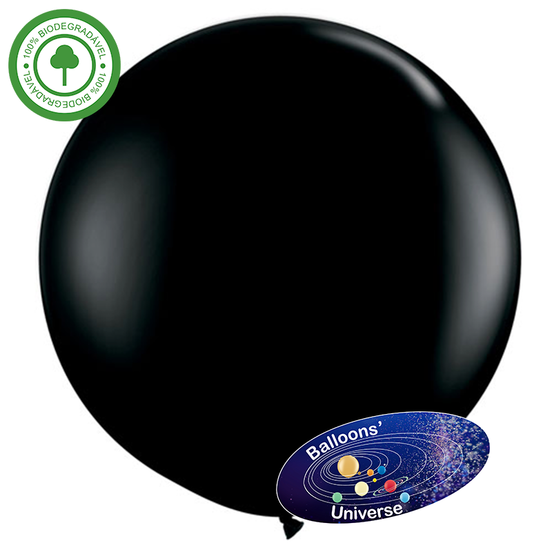 Globo Gigante 130cm Negro Globo Gigante 130cm Negro