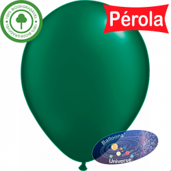 Balão 13cm Verde Pérola