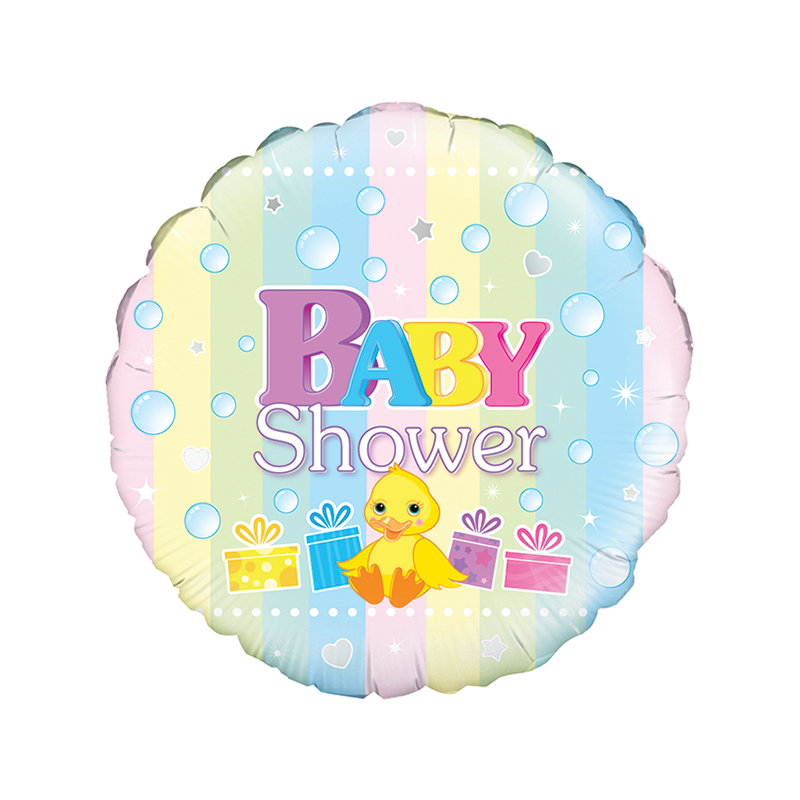 18'' Baby Shower Round Foil Balloon