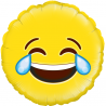 18'' LOL Emoji Round Foil Balloon