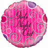 18'' Girls Night Out Round Foil Balloon
