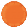 45cm Round Orange Foil Balloon