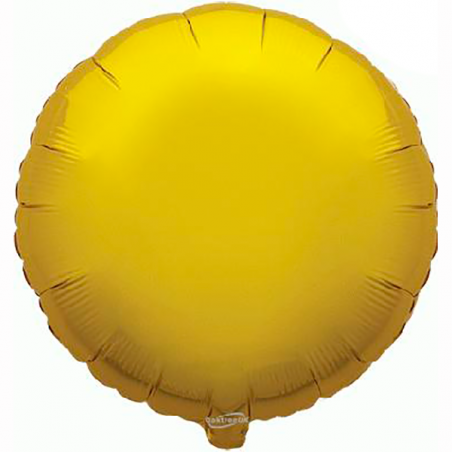 45cm Round Gold Foil Balloon