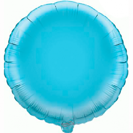 45cm Round Ligth Blue Foil Balloon