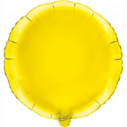 Balão Redondo de 45cm Amarelo