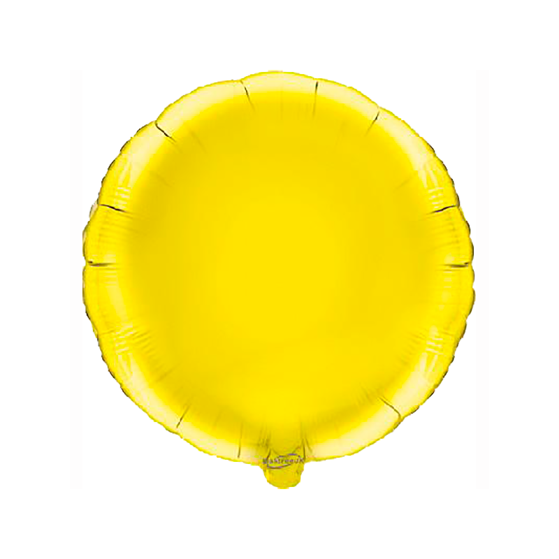 Globo Redondo Amarillo 45cm