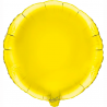 45cm Round Yellow Foil Balloon